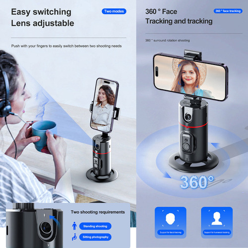 Aacabeça De Telefone Celular Inteligente P02 360° Ai Com Con