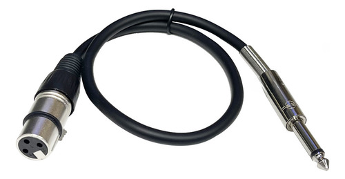 6.35/caron Macho, 10 M, 6,35 Mm A Xlr Macho A Hembra