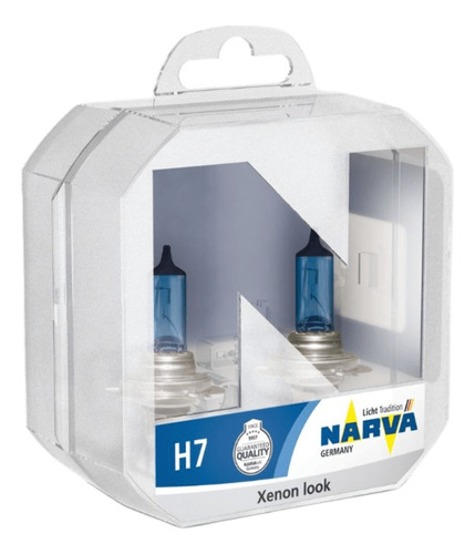 Ampolleta Narva H7 Range Power White 1 Par Tipo Xenon