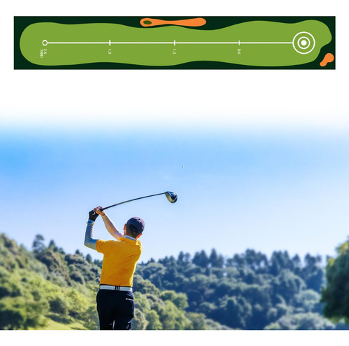 Golf Putt Mat Putter Putter Ligero Putting Herramienta De