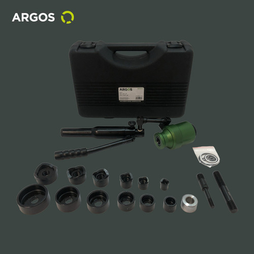 Juego Sacabocados Knockout Argos De 1/2 A 2 Pulg Hidraulico