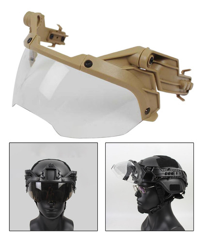 Casco Antiniebla Op Gafas Accesorios De Protección Caqui B