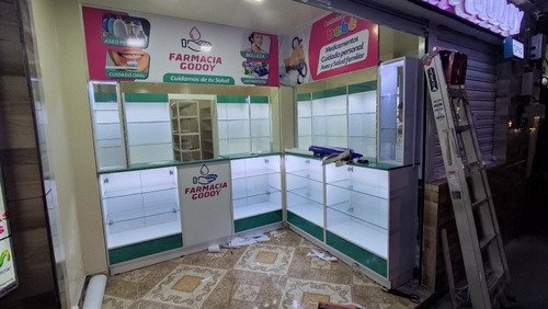 Mobiliario Muebles Vitrinas Perchas Para Farmacia