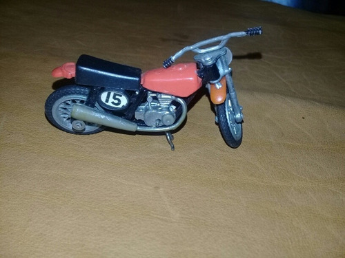 Antiguo Juguete Moto Metalica Chica Muy Rara (Usado)