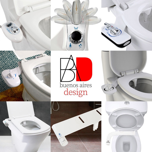Imagen 10 de 10 de Bidet Para Inodoro Ducha Grifería Adaptable Bidet Matic Plus
