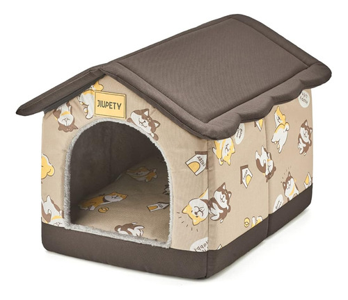 Jiupety Cozy Pet Bed House, Casa Interior / Exterior Para Ma