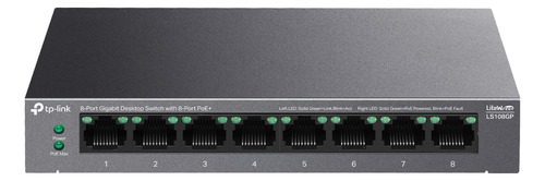 Ls108gp Switch Gigabit De 8 Puertos Con Poe+ 8 Ports Tp-link