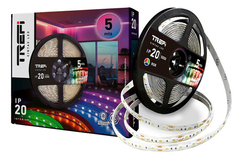 Tiras Luces Led Rgb Interior 5mts Trefi