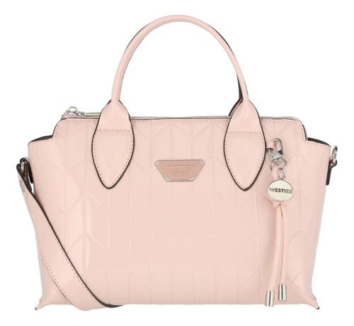 Bolsa Satchel Para Mujer Westies Rosa Hboliviowe