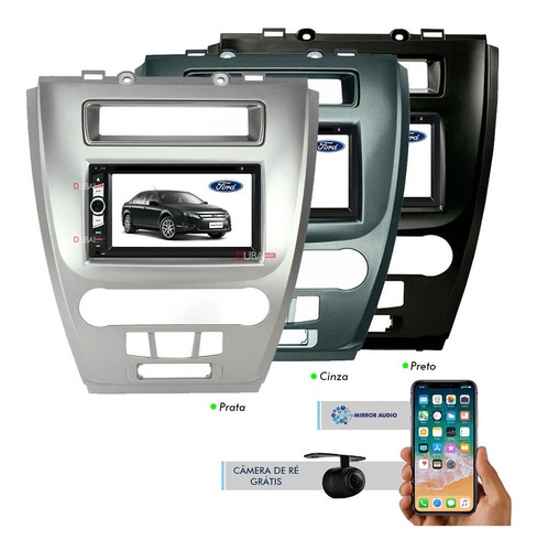 Central Multimídia Ford Fusion Dvd Tv Câmera 2010 2011 2012