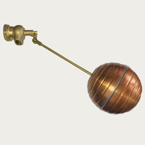 Válvula Flotador 1 1/2 Pulgadas Con Flotador De Cobre 8 Pulg