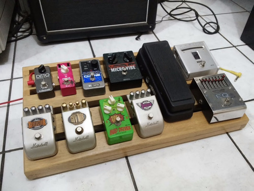 Pedalboard 60x30 Velcro Boss Mxr Ehx Moeer Joyo Marshall