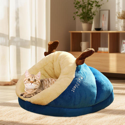 / Saco De Dormir Tipo Cueva Para Gatos, Cueva Excavadora De