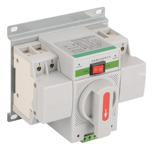 1pc 220v 63a 2p Mini Interruptor De Transferência Automática