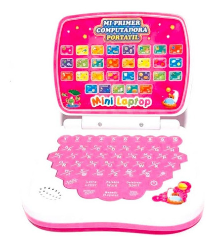 Portátil Infantil Mini Laptop Educativo Ingles Español