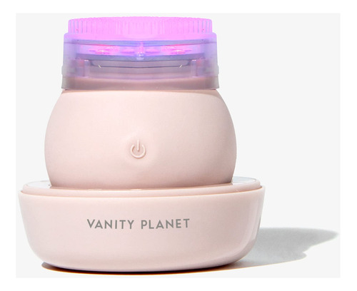 Vanity Planet Leda - Cepillo Facial De Silicona Led Azul, Te