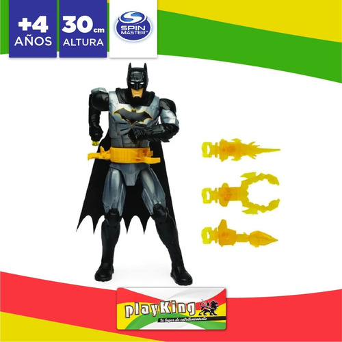 Muñeco Batman Deluxe Con Accesorios Figura 30 Cm Playking