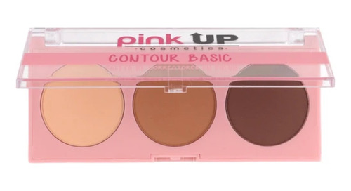 Paleta De Correctores En Polvo Para Rostro Pink Up Cosmetics