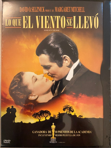 Dvd Lo Que El Viento Se Llevo / Gone With The Wind