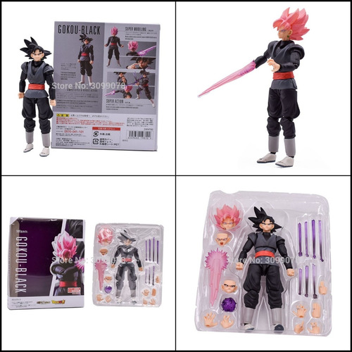 Boneco Goku Black Dragon Ball Super Articulado Action Figure