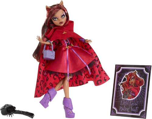 Muñeca Monster High Clawdeen Wolf Little Dead Riding Wolf