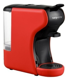 Cafetera Kanji KJH-CM1500MC01 automática roja para expreso y cápsulas monodosis 220V