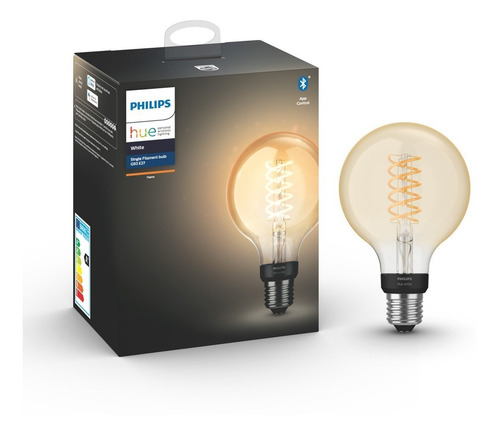 Foco led con Wi-Fi Philips Globo 693 Globo color blanca suave 7W 220V-240V 2100K 550lm