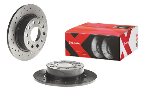 Par Disco Tras Seat Leon Reference 2007 Al 2010 Brembo