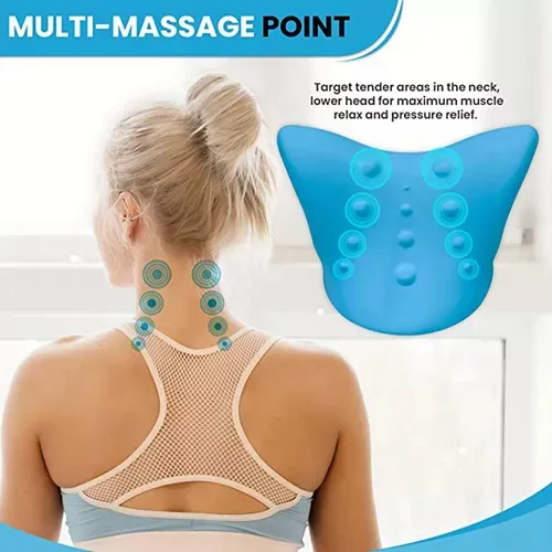 Camilla Quiropráctica Para Cuello, Hombros, Relajación De La