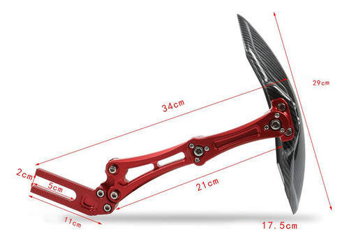 Extender Mudguard Universal 360 ° Rotación Hugger Dorado