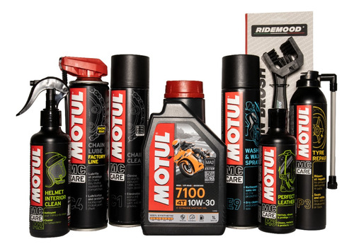 Super Kit Motul(7100/ C1 / C4 / Cepillo / M2 / M3 / P3 / E9)