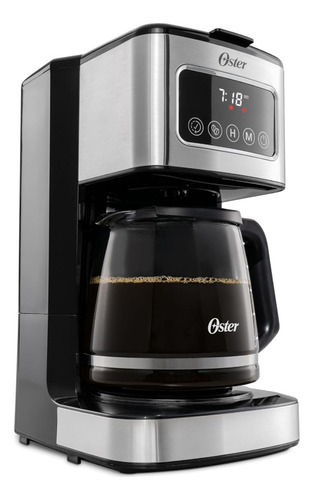 Cafetera De Goteo Programable 12tz Táctil 800w Oster 2196292 Plateado