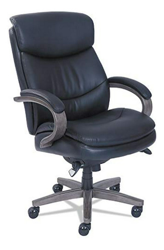 Silla Ejecutiva  Woodbury, 300 Lbs., Negro/gris.