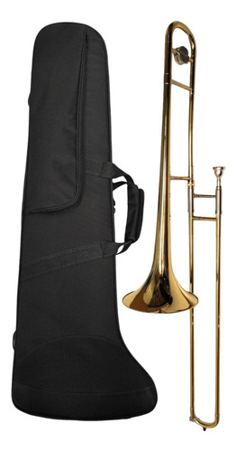 Trombon De Vara Tenor Mercury Tono Si Bemol Con Estuche