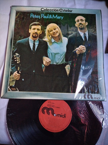 Peter Paul & Mary Colección Estelar Asiéntate Disco De Vinil (Usado)
