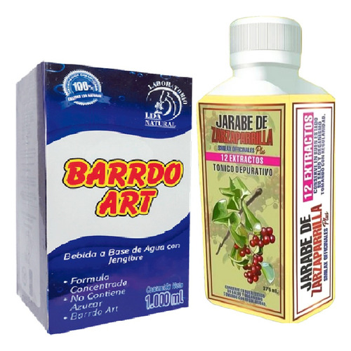 Barrido Arterial Y Zarzaparrill - mL a $14