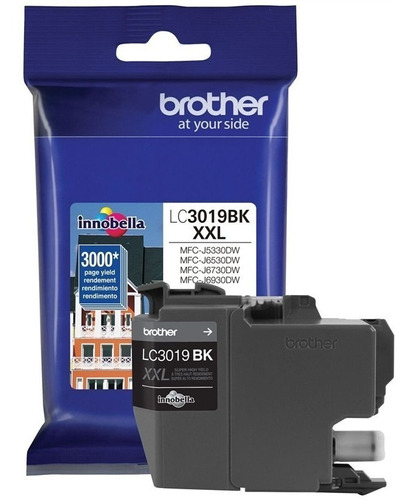 Cartucho Brother Negro Lc3019bk