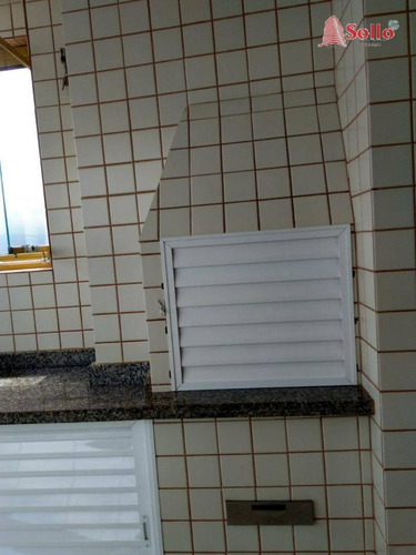 Imagem 5 de 30 de Apartamento No Edifício Santo Expedito Xii Com 2 Dormitórios À Venda, 75 M² - Aviação - Praia Grande/sp - Ap0448