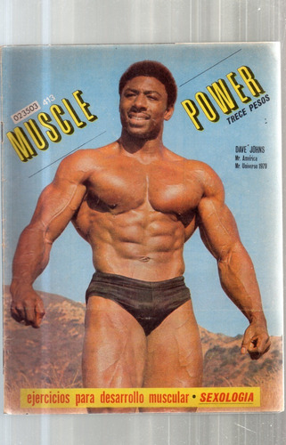 Muscle Power Junio 1979 Fisicoculturismo Dave Johns 413