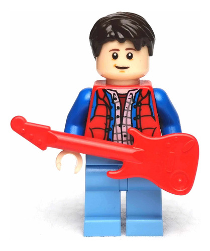Lego Back To The Future Minifigura Marty Mcfly Set 71201 1 Marty Mcfly (Usado)