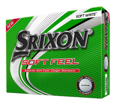 Pelotas Golf Srixon Softfeel X 12 Color Blanco