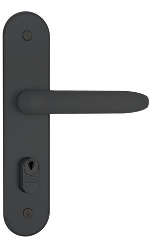 Fechadura Stam 804/11 Externa Porta Madeira Preto Fosco