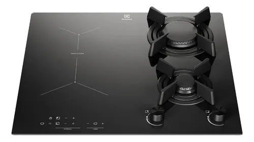 Cooktop 4 Bocas Híbrido 52x59cm 2 Indução E 2 Gás Electrolux