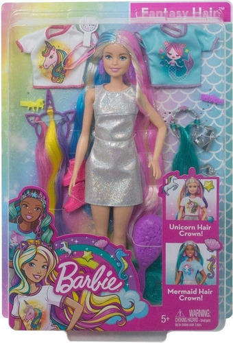 Imagen 8 de 8 de Barbie Fashionista Peinados De Fantasía