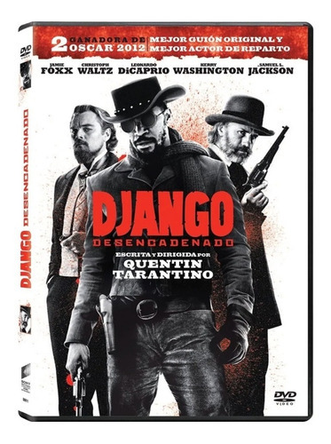 Django Sin Cadenas - Dvd - Tarantino/di Caprio/foxx Nuevo