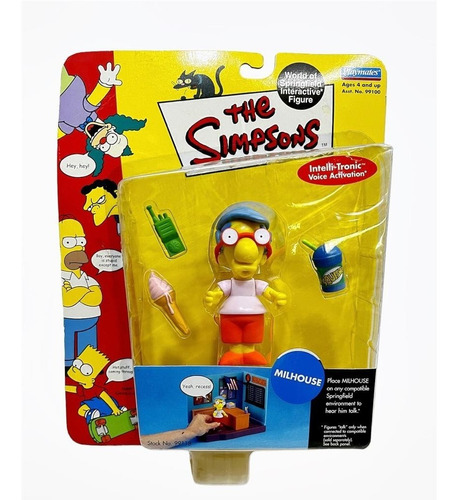 Los Simpsons Figura Milhouse Playmates 2000