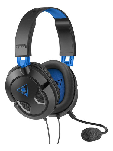 Auriculares Turtle Beach Recon 50p Para Ps4 Pro | Negro A...