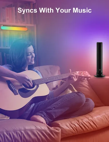 Zuukoo Light Smart Led Light Bar, Rgb Con 19 Modos Dinamicos