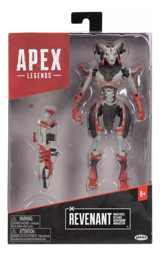 Apex Legends Figura 6 Pulgadas Incluye Accesorios Coleccion