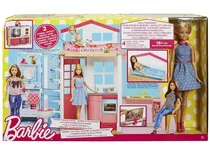 Comprar Set De Juego Barbie Casa Glam 2pisos Muñeca Mas Accesorios